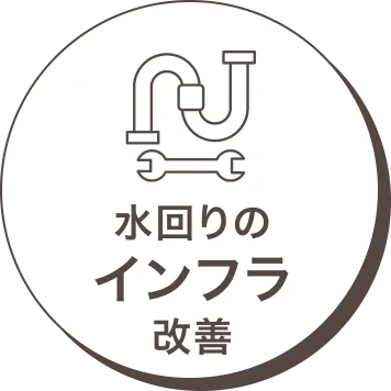 水回りインフラ改善